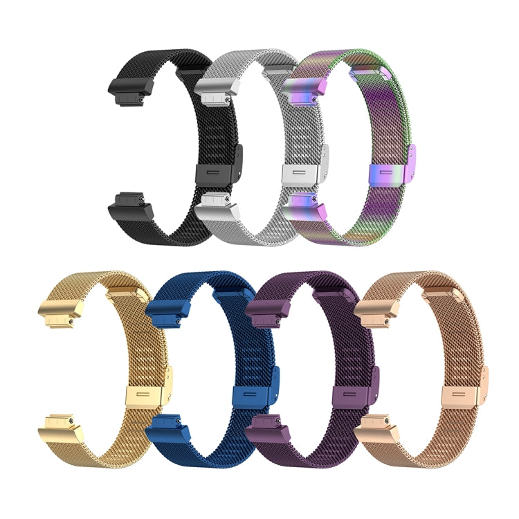 Stainless Steel Metal Mesh Wrist Strap Watch Band for Fitbit Inspire / Inspire HR / Ace 2