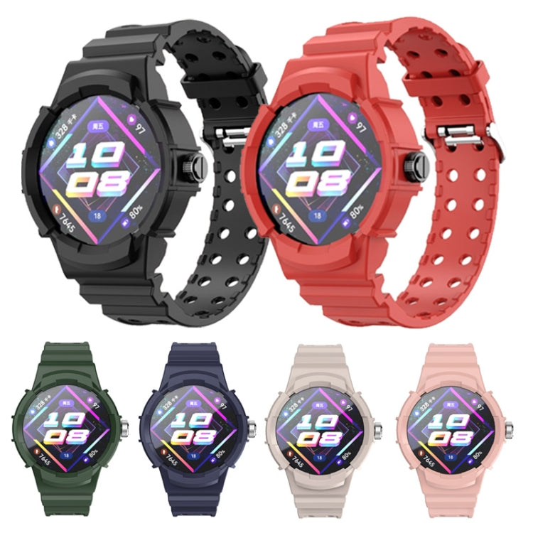 Integrated Silicone Watch Band