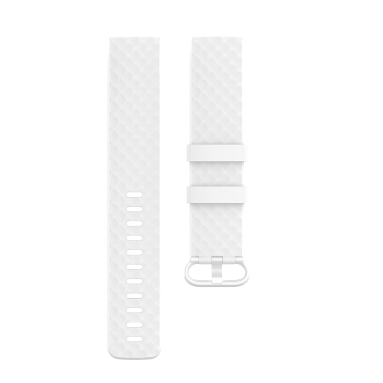 Color Buckle TPU Wrist Strap Watch Band for Fitbit Charge 4 / Charge 3 / Charge 3 SE