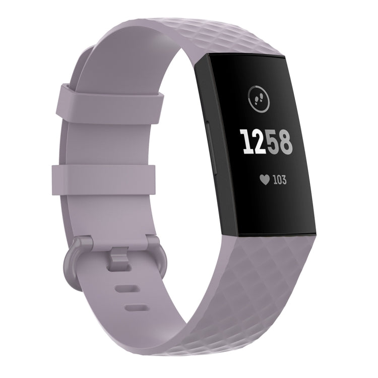 Color Buckle TPU Wrist Strap Watch Band for Fitbit Charge 4 / Charge 3 / Charge 3 SE