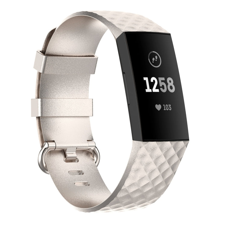 Color Buckle TPU Wrist Strap Watch Band for Fitbit Charge 4 / Charge 3 / Charge 3 SE