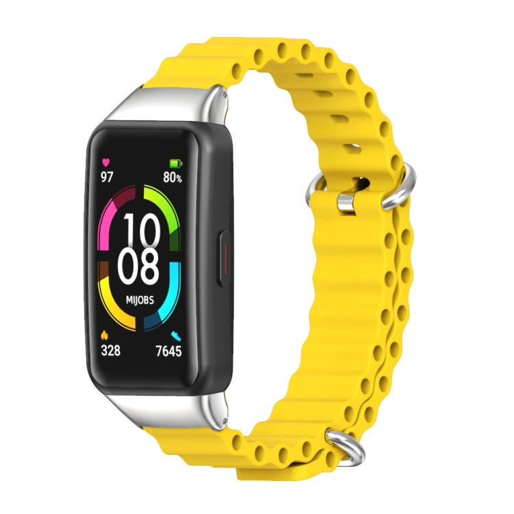 MIJOBS CS Marine Silicone Breathable Watch Band