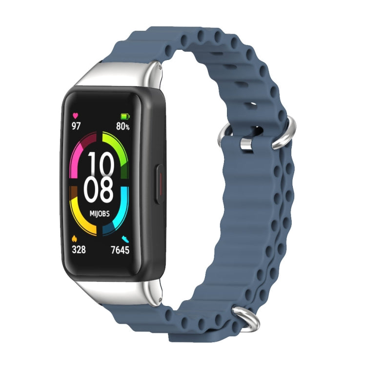 MIJOBS CS Marine Silicone Breathable Watch Band