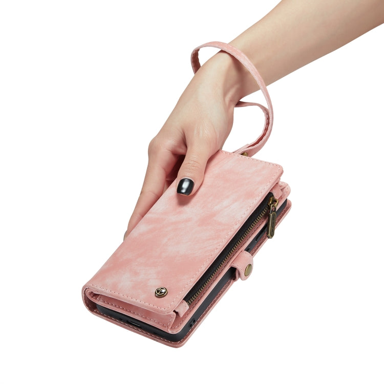 CaseMe-008 Detachable Multifunctional Horizontal Flip Leather Case with Card Slot & Holder & Zipper Wallet & Photo Frame
