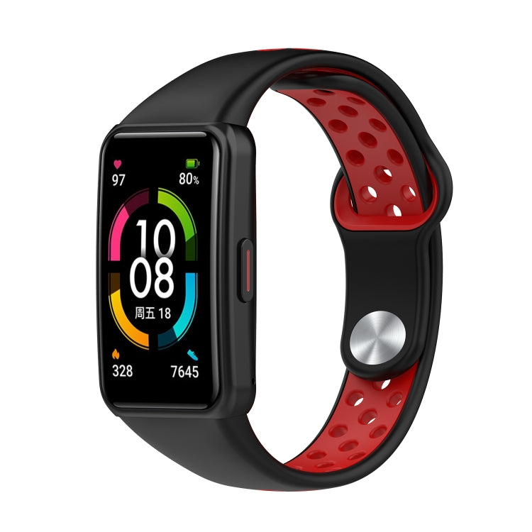 Two-color Reverse Buckle Silicone Watch Band