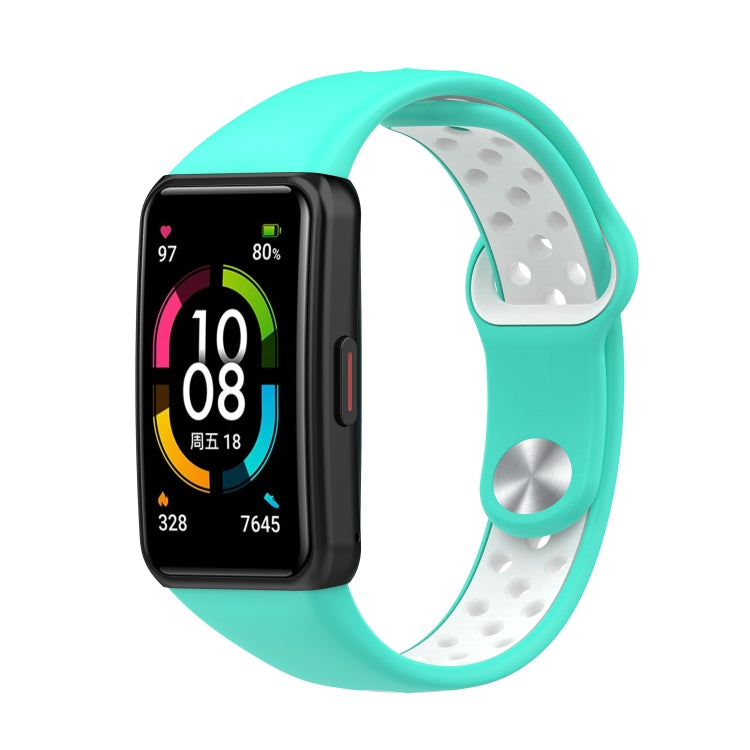 Two-color Reverse Buckle Silicone Watch Band