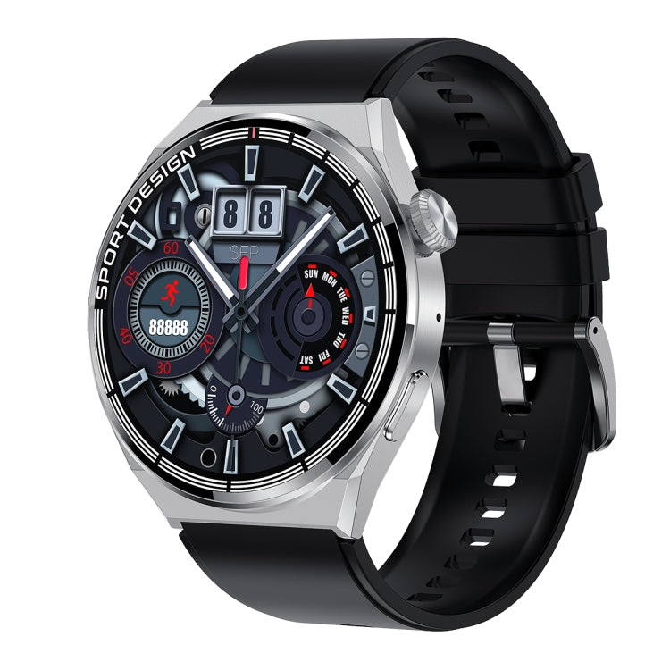 HDT 3 Max 1.6 inch Silicone Band IP67 Waterproof Smart Watch Support Bluetooth Call / NFC