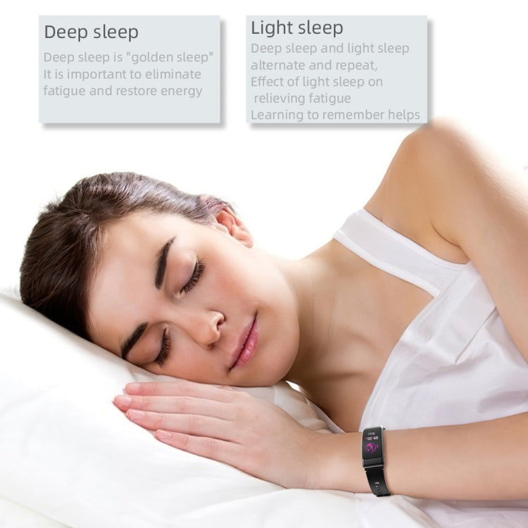K50+ 0.96 inch Leather Band Earphone Detachable Life Waterproof Smart Watch Support Bluetooth Call