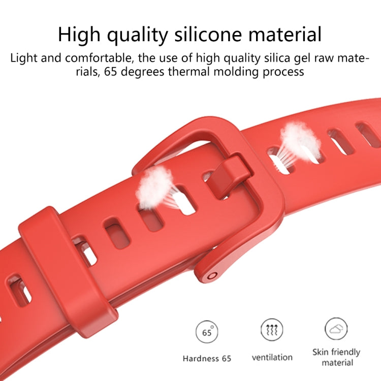 16mm Solid Color Silicone Replacement Watch Band