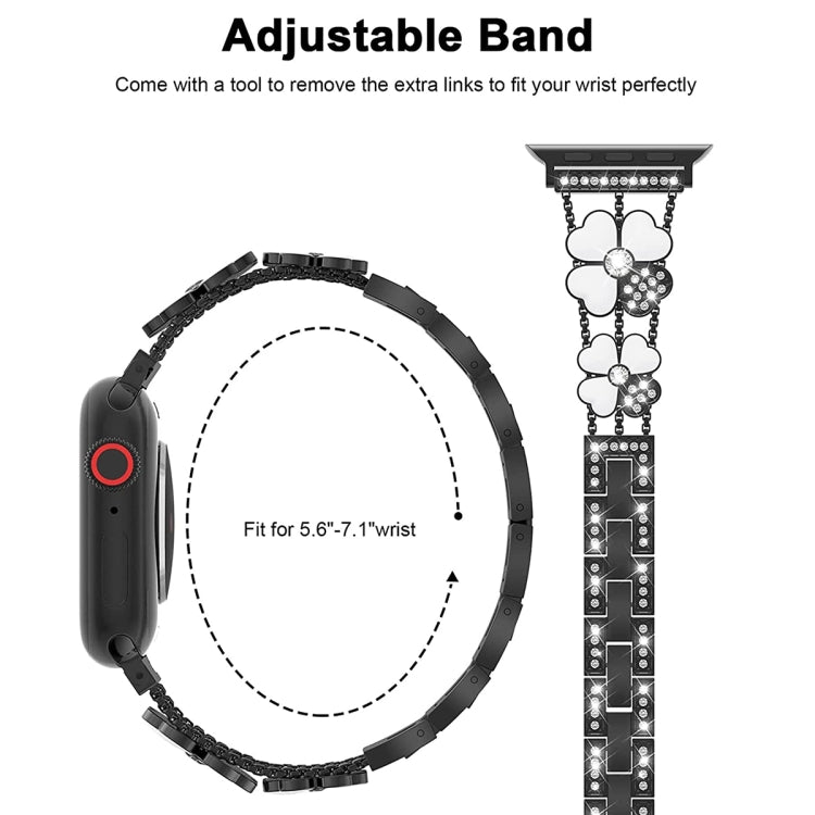 Petal Metal Diamond Watch Band