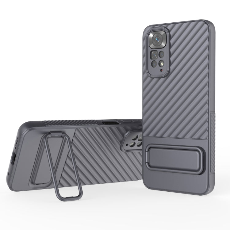 Wavy Texture TPU Phone Case with Lens Film