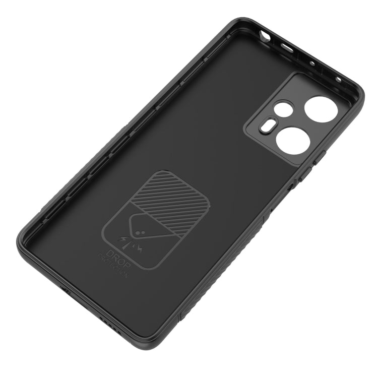 Wavy Texture TPU Phone Case with Lens Film