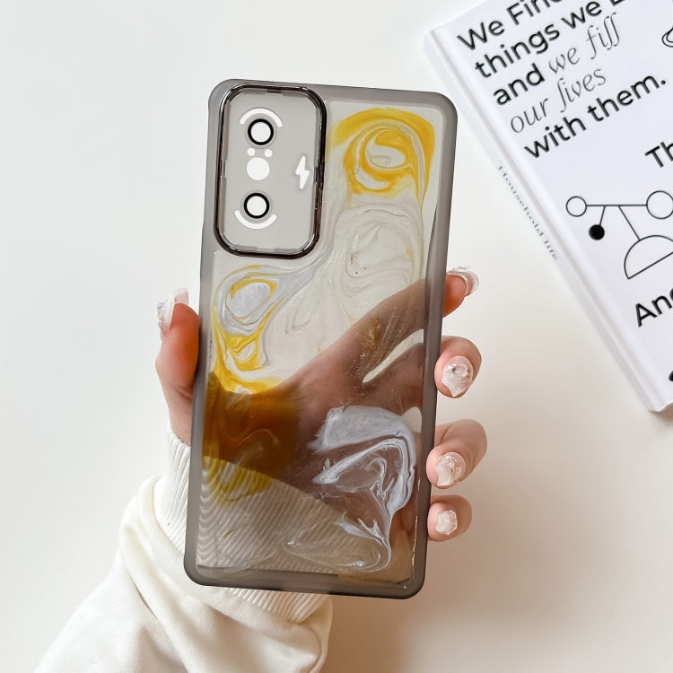Oil Painting Electroplating TPU Phone Case