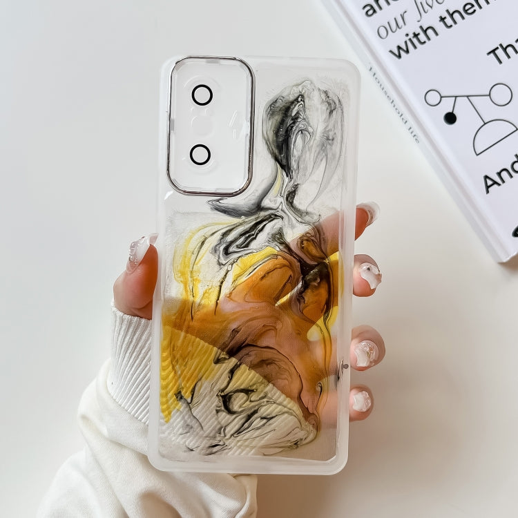 Oil Painting Electroplating TPU Phone Case