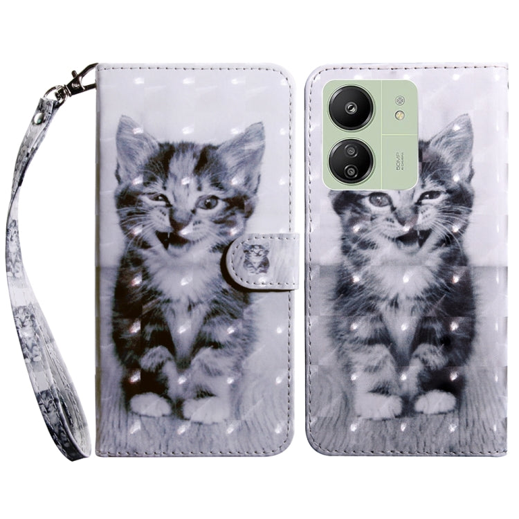 3D Painted Pattern Leather Phone Case