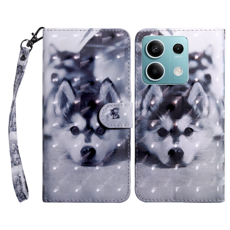 3D Painted Pattern Leather Phone Case