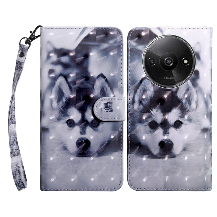 3D Painted Pattern Leather Phone Case