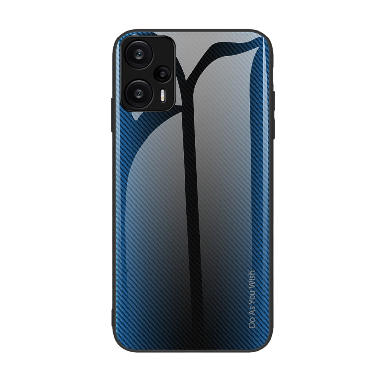 Texture Gradient Glass TPU Phone Case