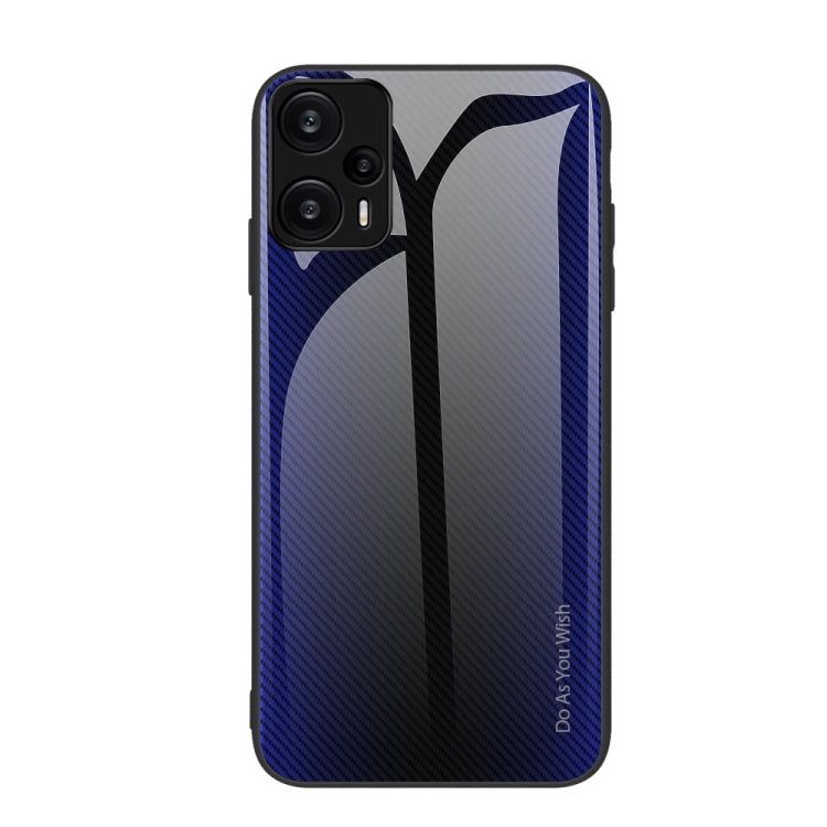 Texture Gradient Glass TPU Phone Case