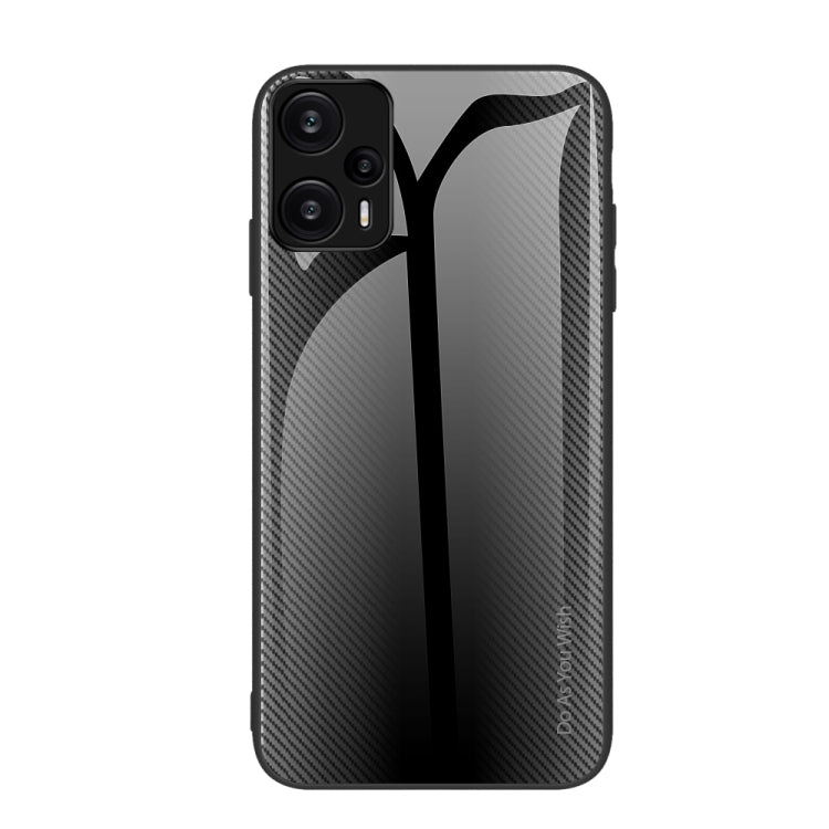 Texture Gradient Glass TPU Phone Case