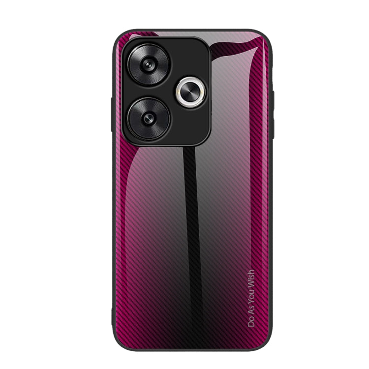 Texture Gradient Glass TPU Phone Case