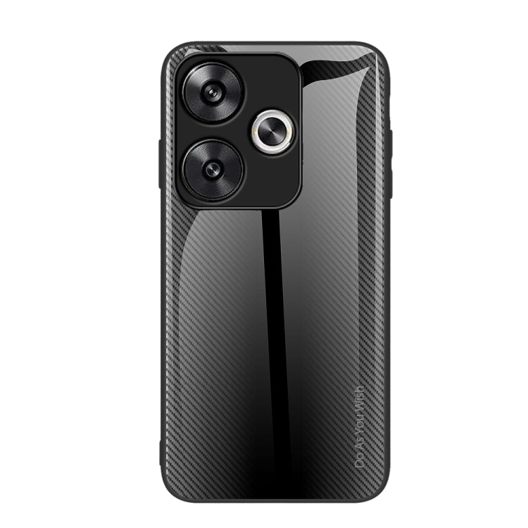 Texture Gradient Glass TPU Phone Case