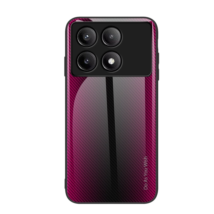 Texture Gradient Glass TPU Phone Case