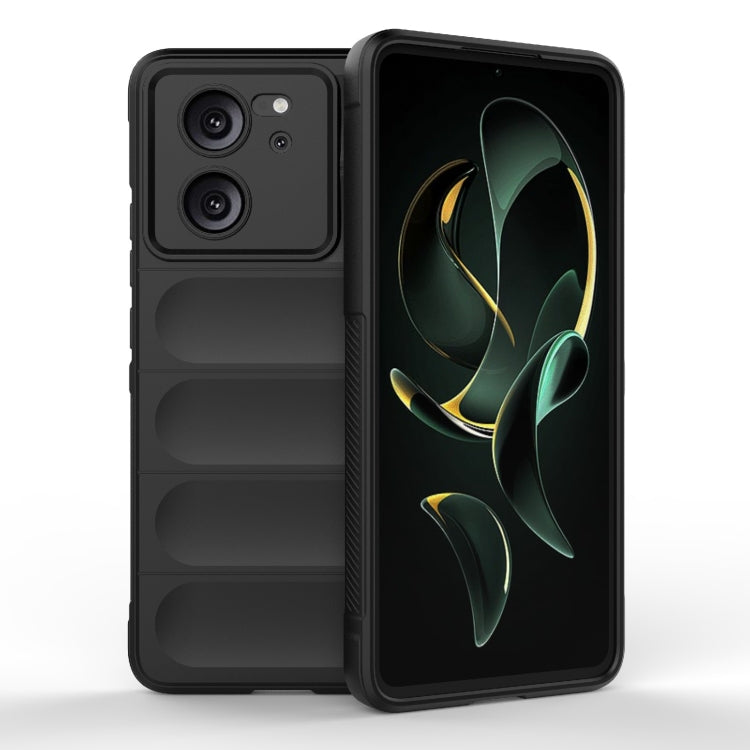 Magic Shield TPU + Flannel Phone Case