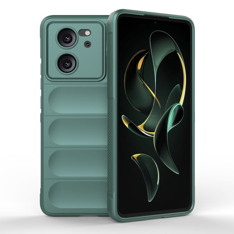 Magic Shield TPU + Flannel Phone Case