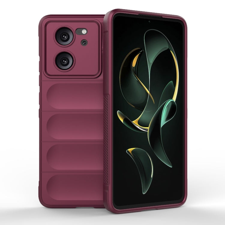 Magic Shield TPU + Flannel Phone Case