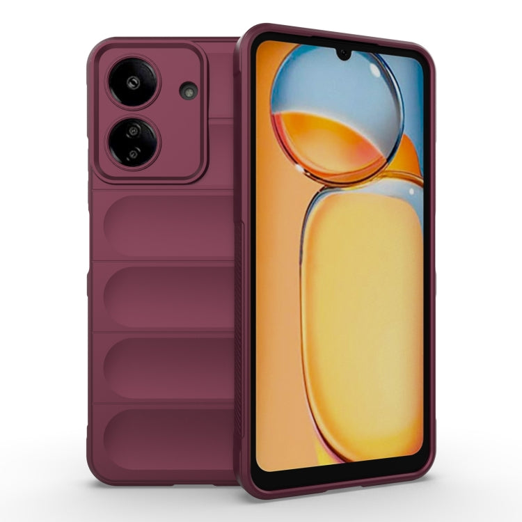 Magic Shield TPU + Flannel Phone Case