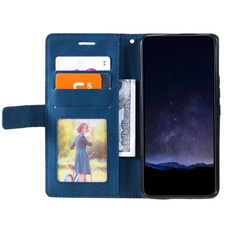 Skin Feel Splicing Leather Phone Case