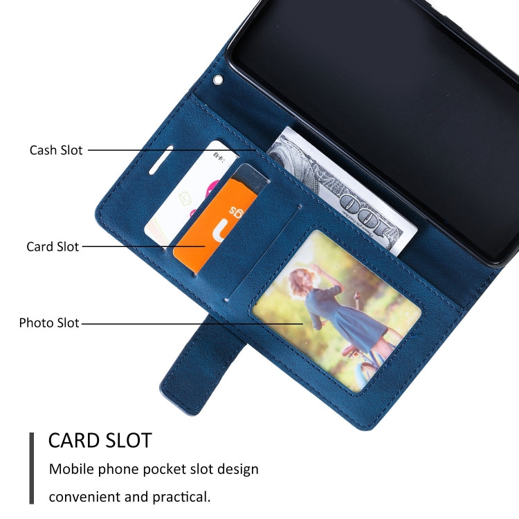Skin Feel Splicing Leather Phone Case