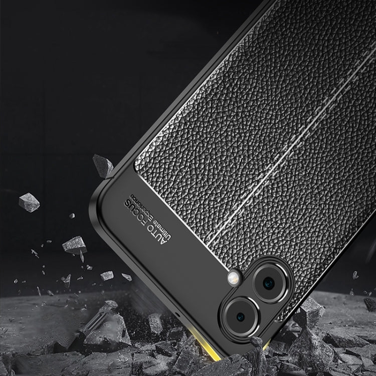 Litchi Texture Shockproof TPU Phone Case