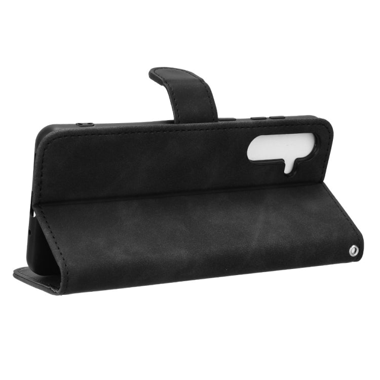 Skin Feel Magnetic Flip Leather Phone Case