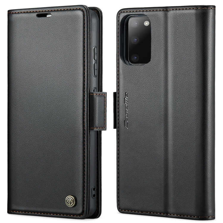 CaseMe 023 Butterfly Buckle Litchi Texture RFID Anti-theft Leather Phone Case