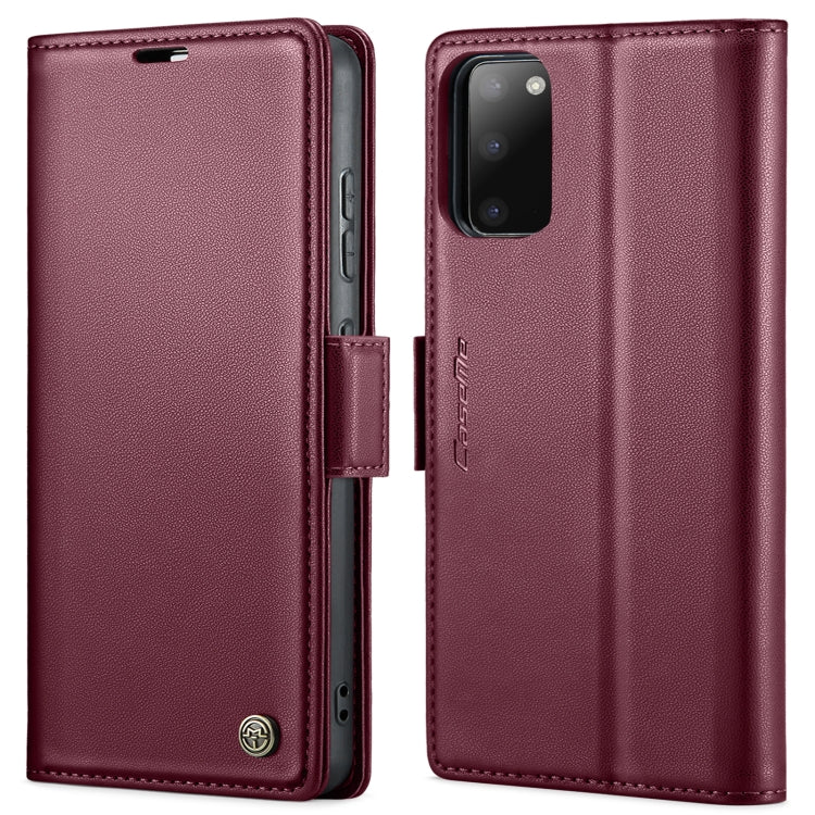 CaseMe 023 Butterfly Buckle Litchi Texture RFID Anti-theft Leather Phone Case