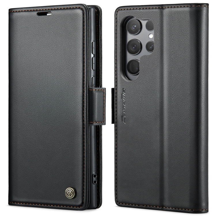 CaseMe 023 Butterfly Buckle Litchi Texture RFID Anti-theft Leather Phone Case