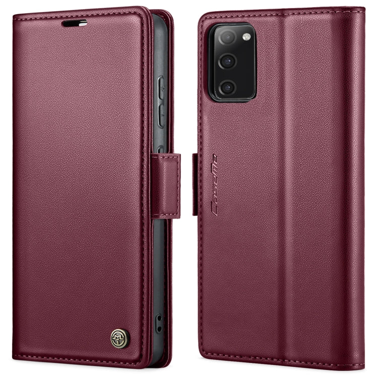 CaseMe 023 Butterfly Buckle Litchi Texture RFID Anti-theft Leather Phone Case
