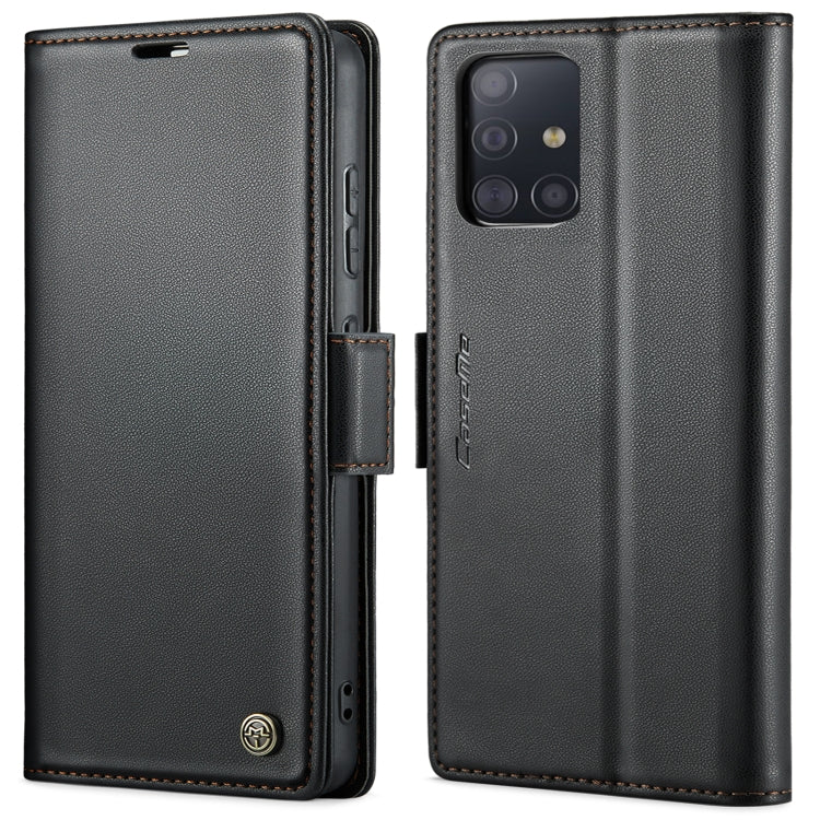 CaseMe 023 Butterfly Buckle Litchi Texture RFID Anti-theft Leather Phone Case