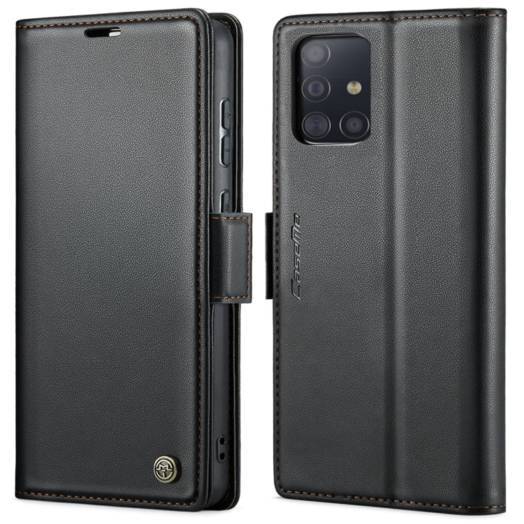 CaseMe 023 Butterfly Buckle Litchi Texture RFID Anti-theft Leather Phone Case