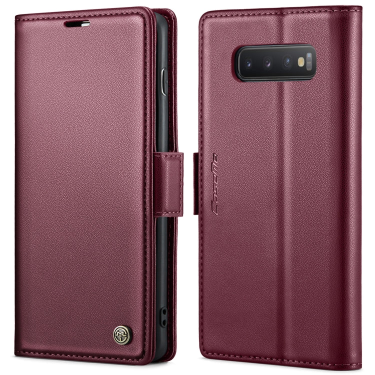 CaseMe 023 Butterfly Buckle Litchi Texture RFID Anti-theft Leather Phone Case