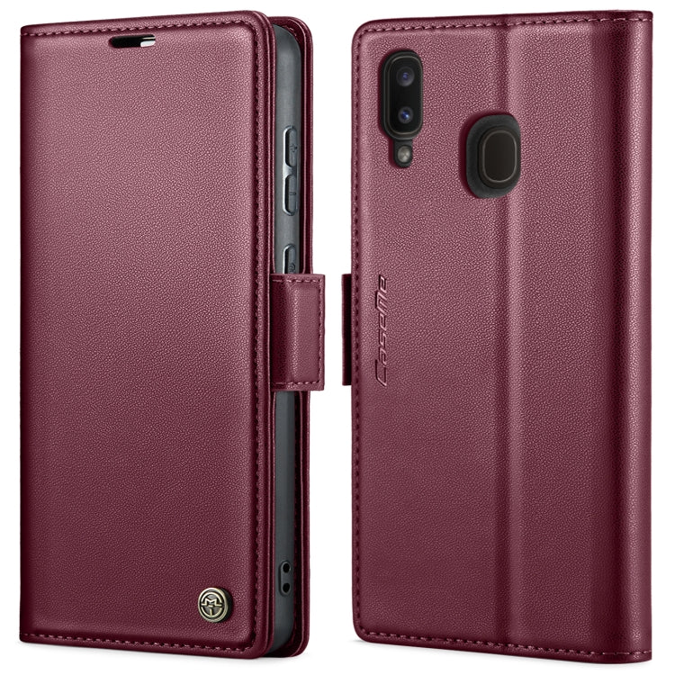 CaseMe 023 Butterfly Buckle Litchi Texture RFID Anti-theft Leather Phone Case