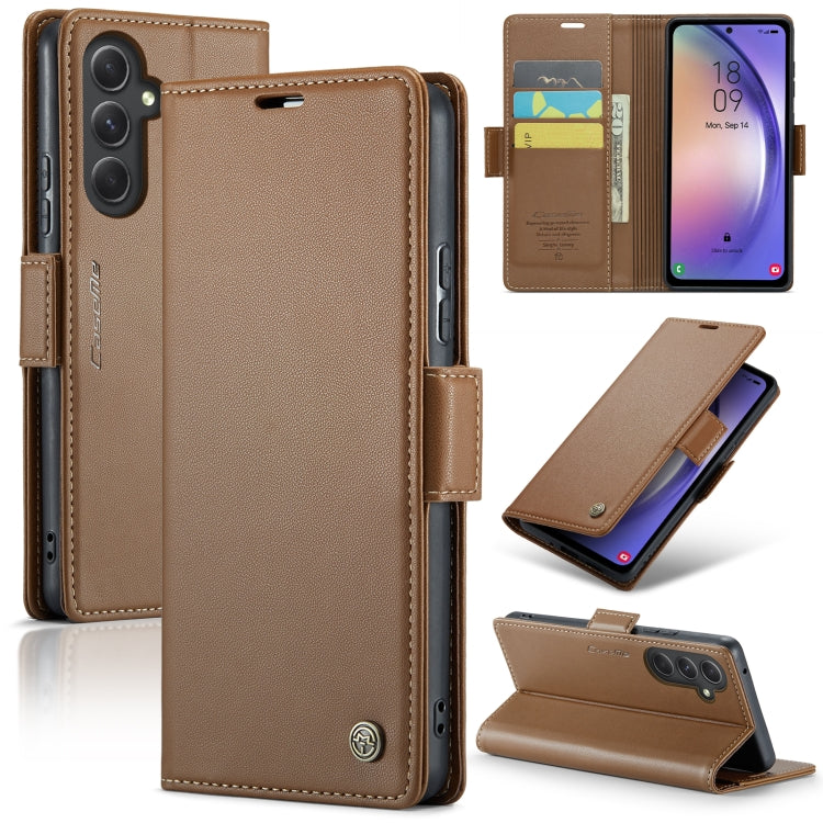 CaseMe 023 Butterfly Buckle Litchi Texture RFID Anti-theft Leather Phone Case