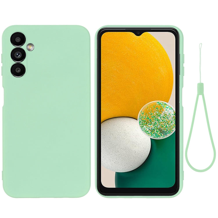 Pure Color Liquid Silicone Shockproof Phone Case