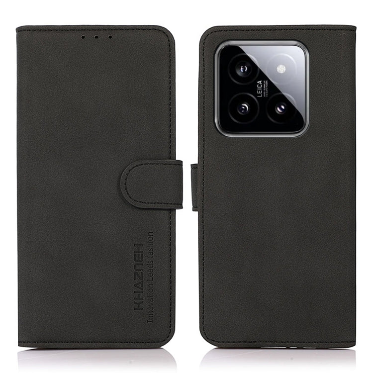 KHAZNEH Matte Texture Leather Phone Case