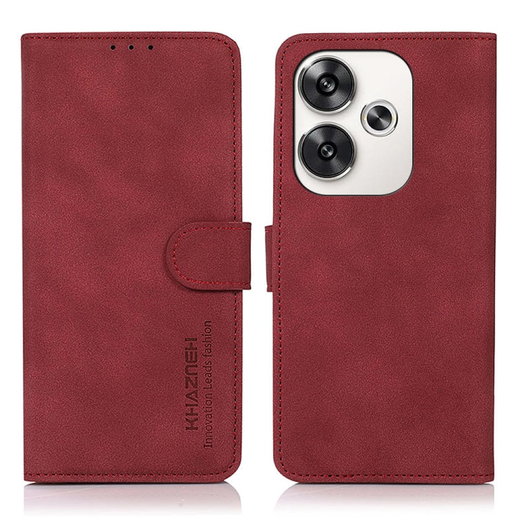 KHAZNEH Matte Texture Leather Phone Case