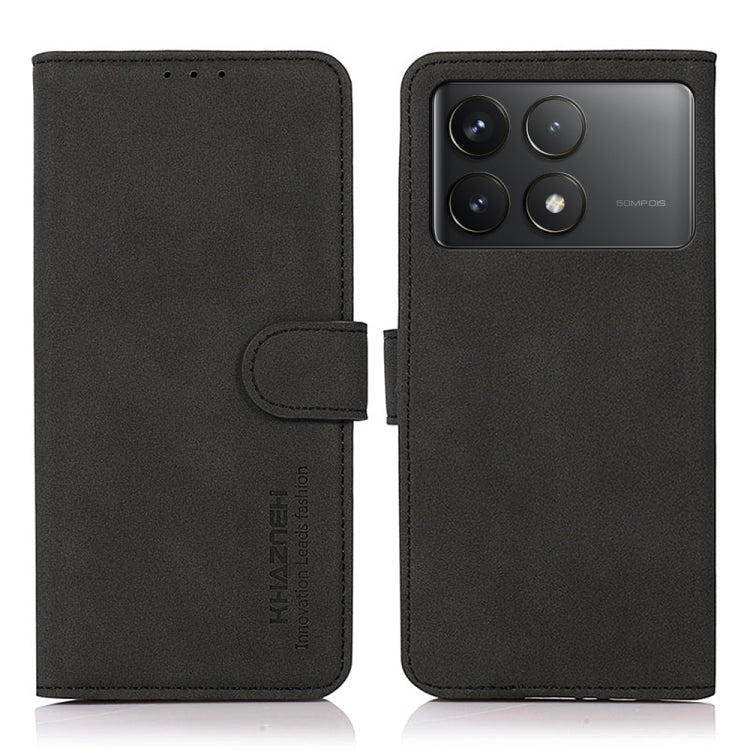 KHAZNEH Matte Texture Leather Phone Case