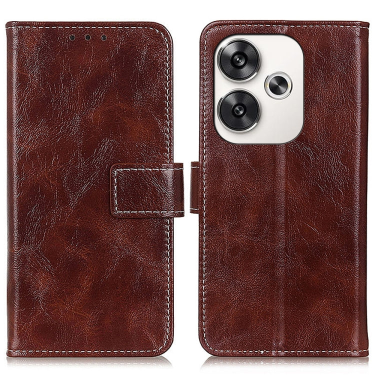 Retro Crazy Horse Texture Leather Phone Case