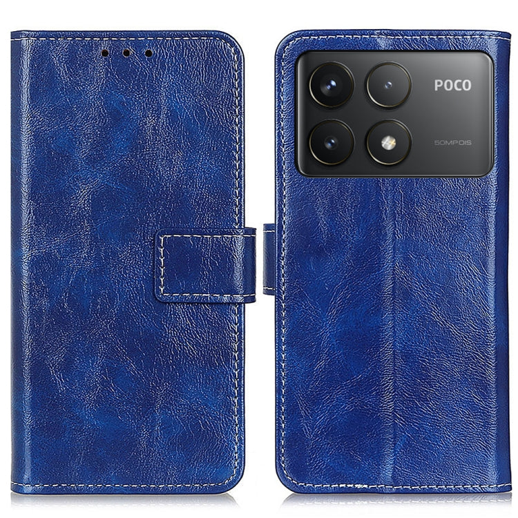Retro Crazy Horse Texture Leather Phone Case
